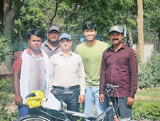 Abhishek Anand captaining IIT Kanpur team